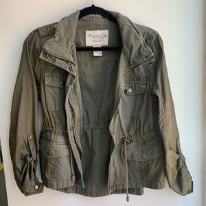 American Rag Army Green bomber jacket